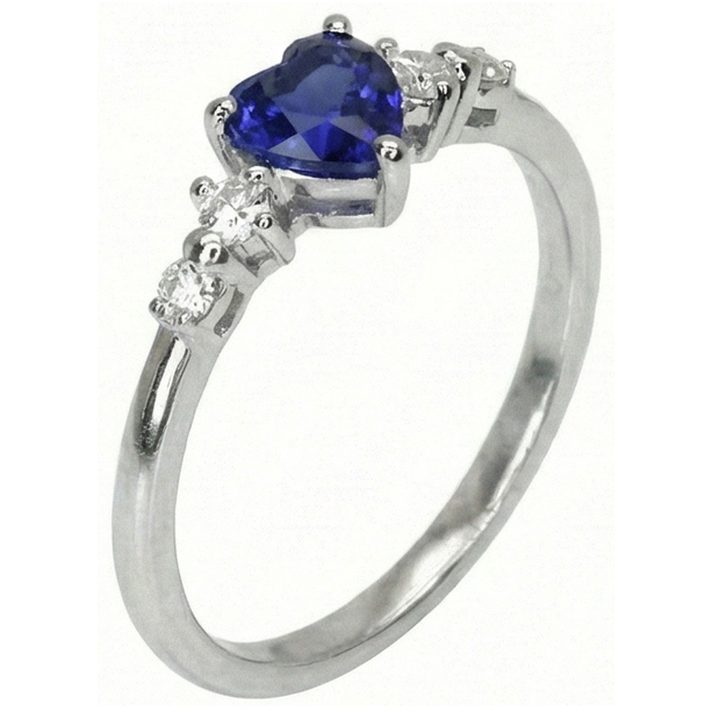 echter round diamant 1.25Karat ring Vorderansicht