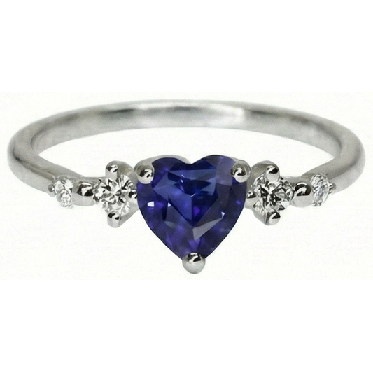 echter round diamant 1.25Karat ring Seitenansicht
