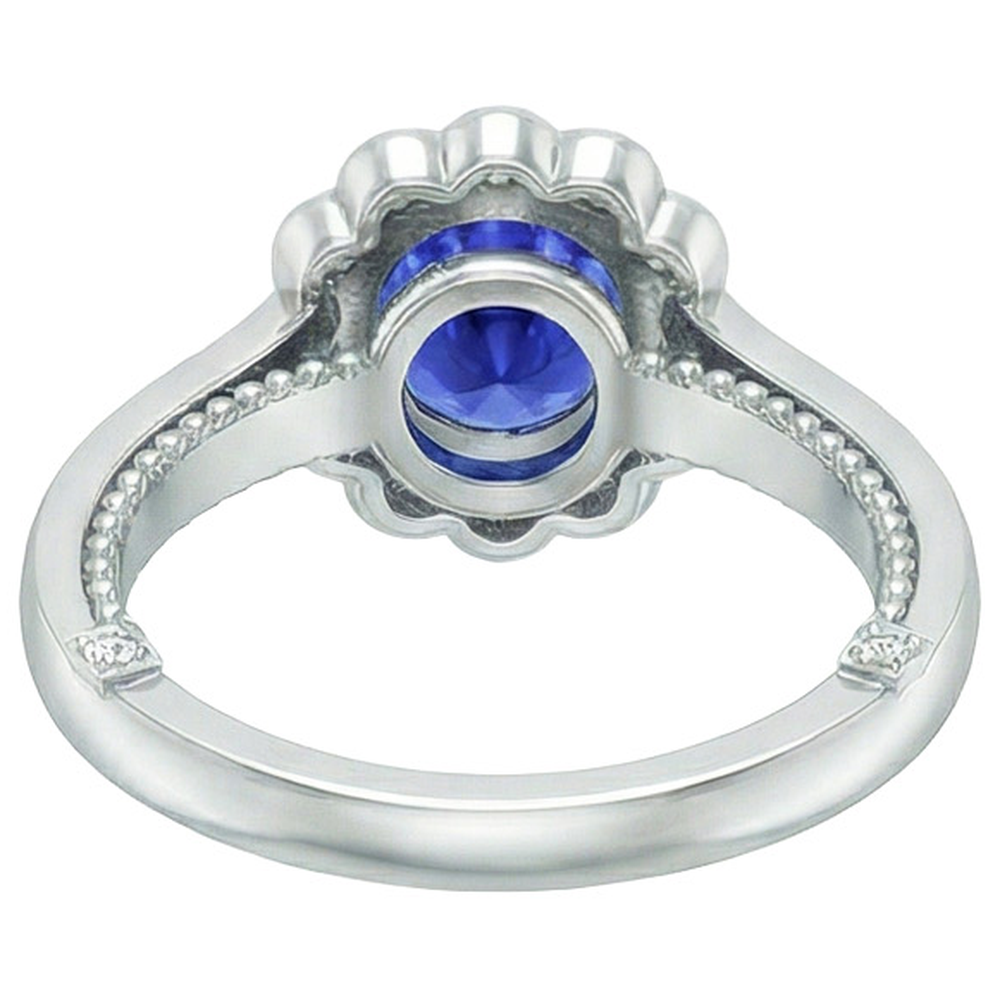 echter round diamant 2.50Karat ring Seitenansicht
