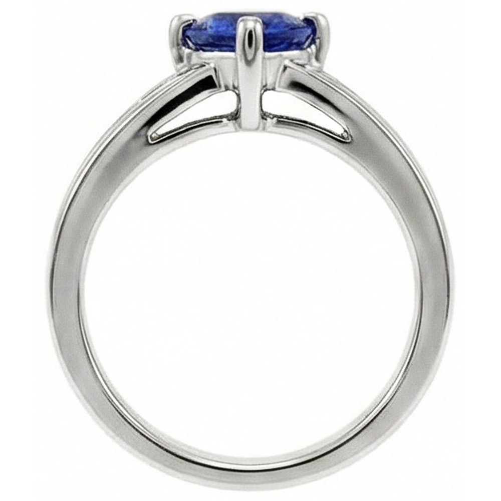 echter trillion diamant 1.25Karat ring Draufsicht