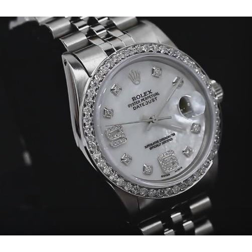 Benutzerdefinierte Diamant-Lünette Rolex