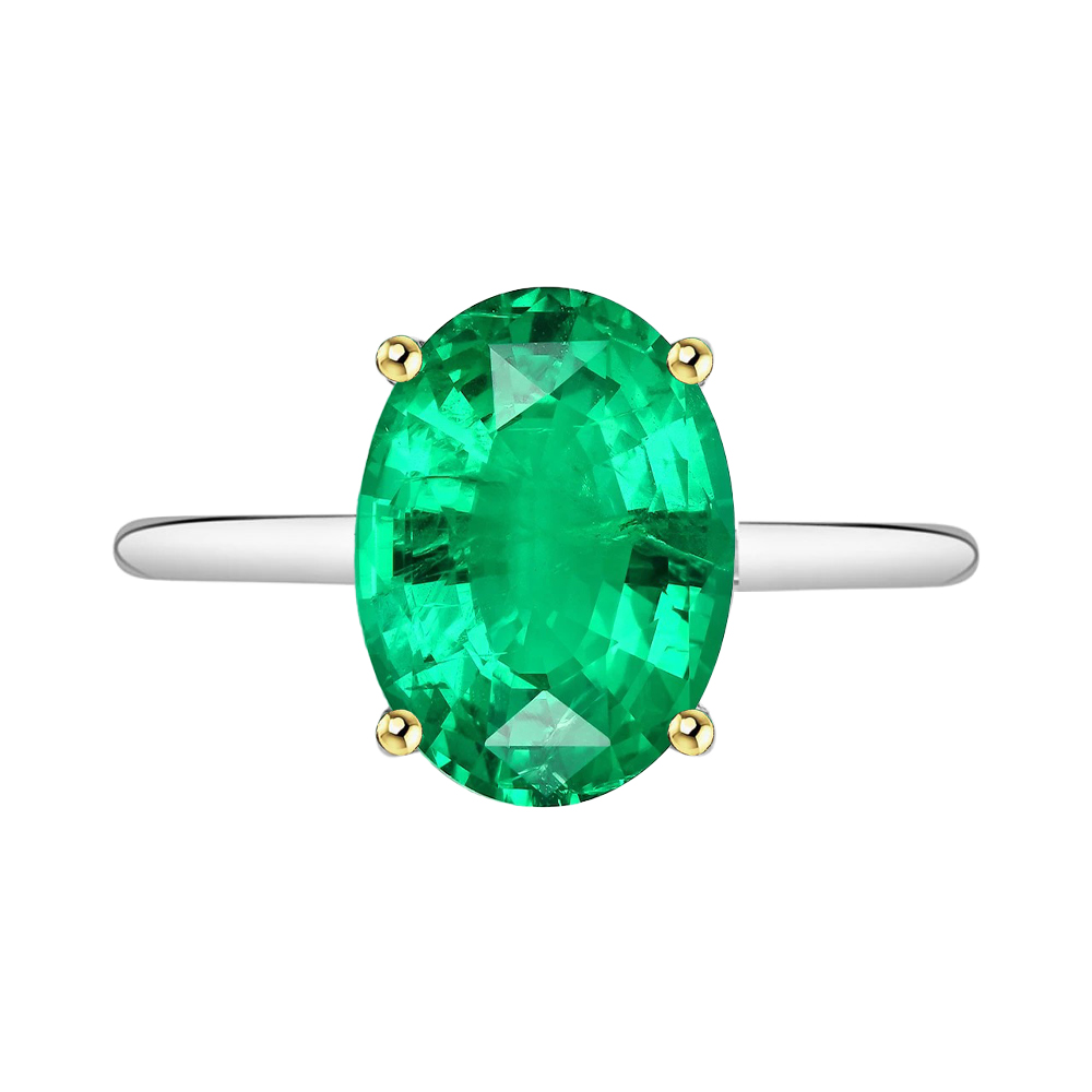 Feiner Schmuckstein-Ring 4 Karat – Hauptansicht
