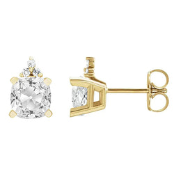 10 Karat Brillant Ohrringe in 14K Gelbgold
