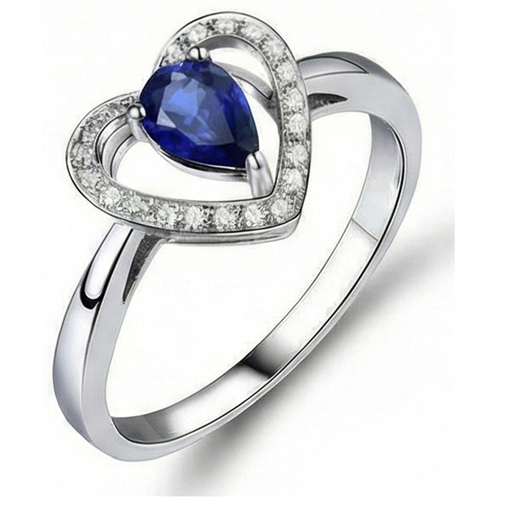 echter round diamant 2.25Karat ring Seitenansicht