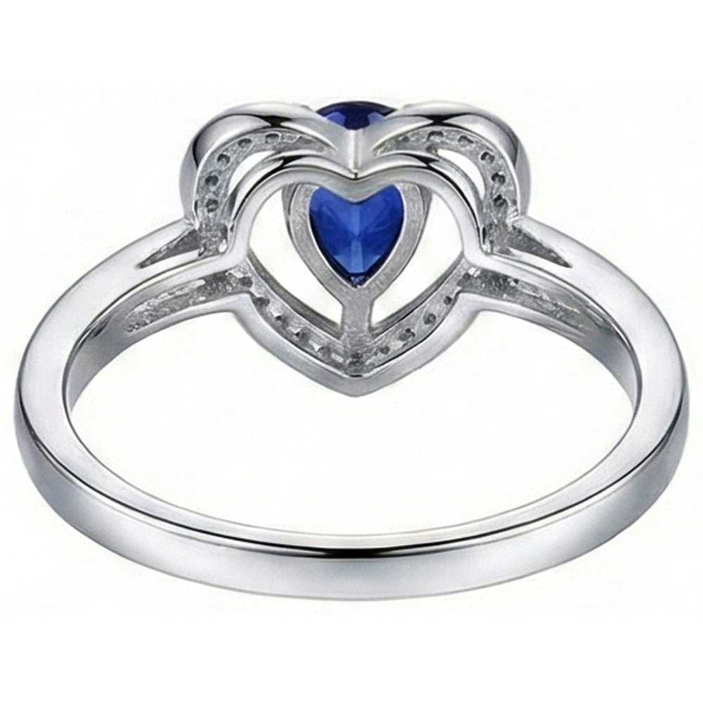 echter round diamant 2.25Karat ring auf Weiß