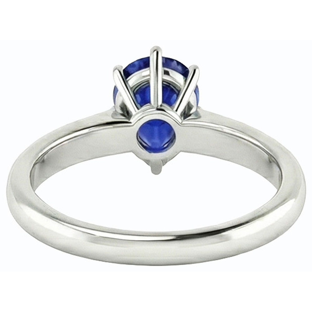 echter round diamant 2Karat ring Seitenansicht