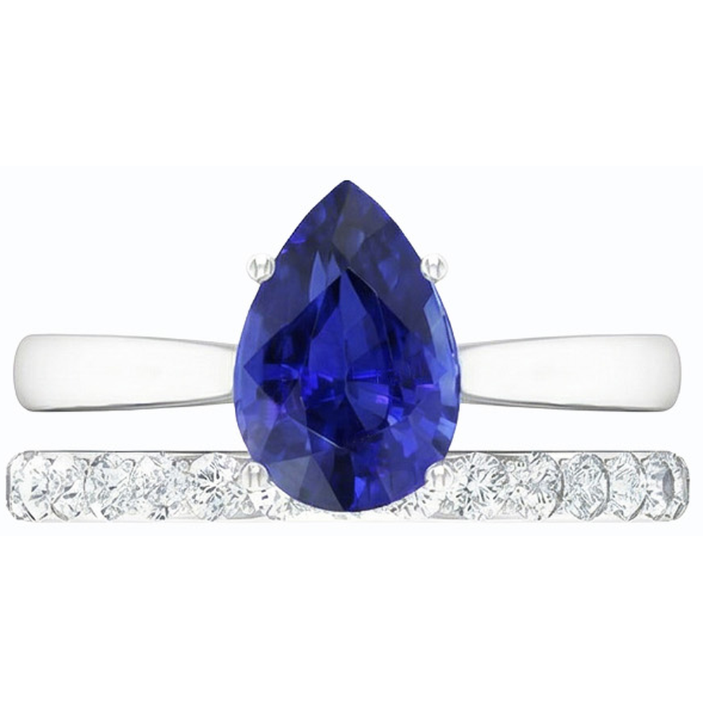 echter round diamant 4.50Karat ring auf Weiß