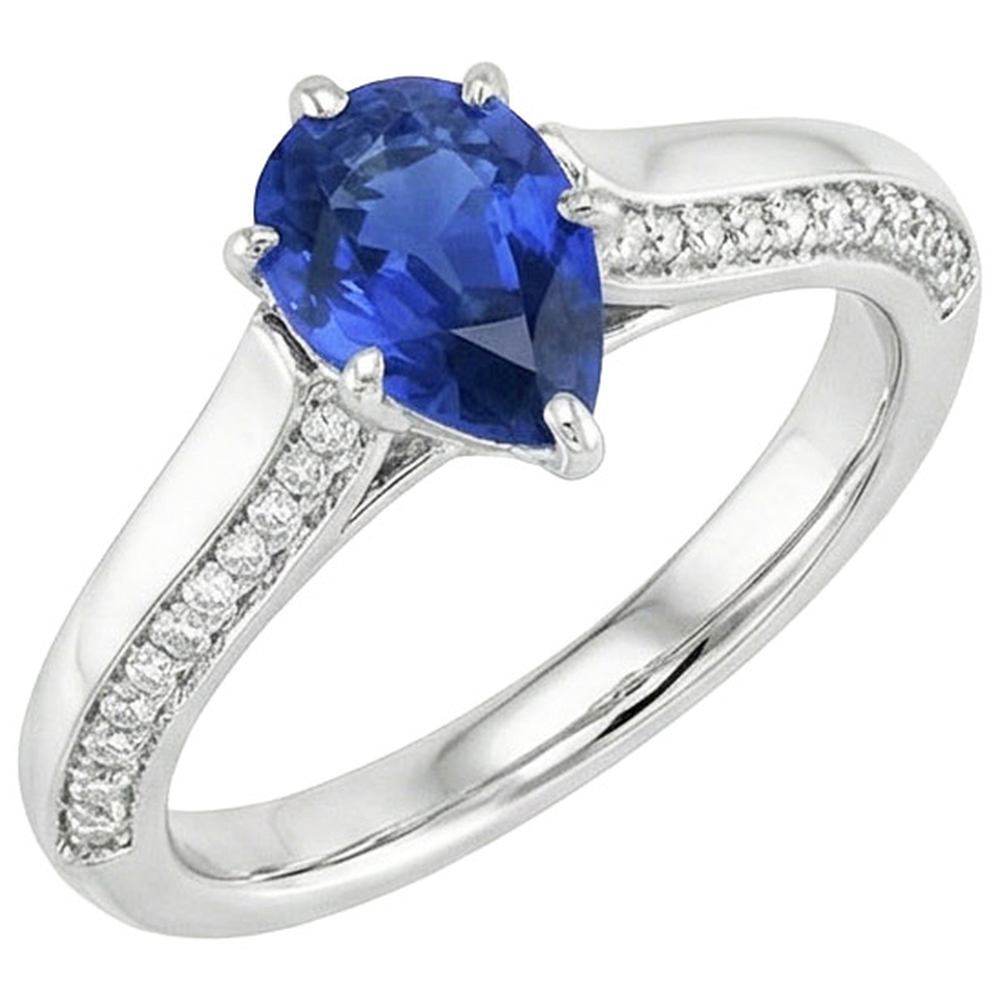 echter round diamant 4.50Karat ring Detailansicht