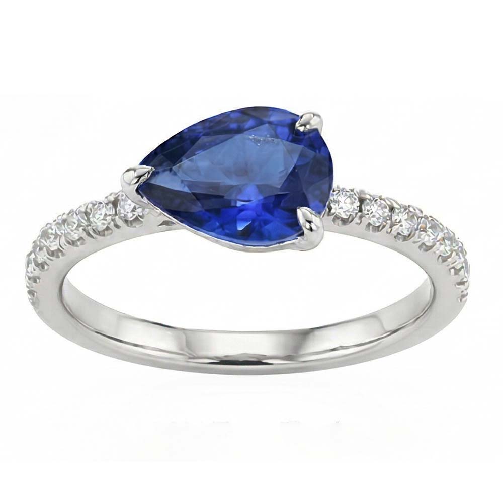 echter round diamant 3.50Karat ring Seitenansicht