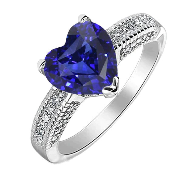 Blauer Saphir-Ceylon-Sri-Lanka-Diamantring