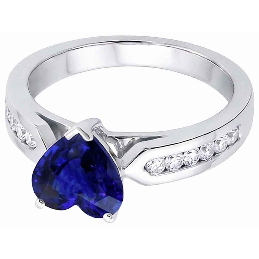 echter round diamant 2.50Karat ring Detailansicht