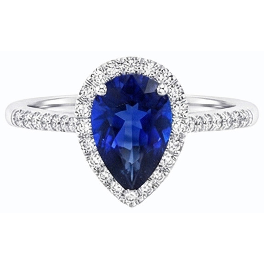 echter round diamant 3.50Karat ring auf Weiß