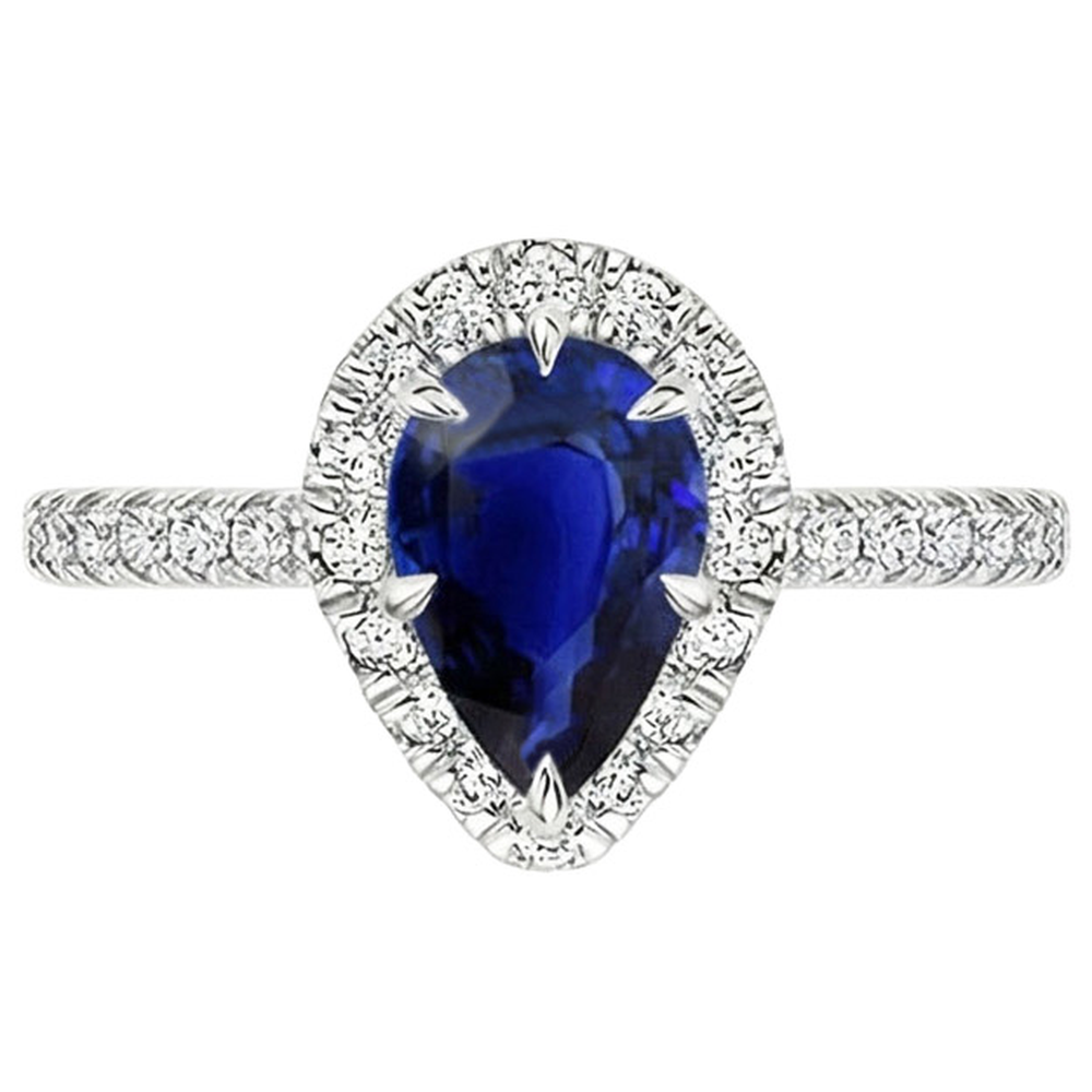 echter round diamant 5.50Karat ring auf Weiß