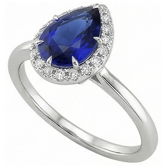 echter round diamant 4.50Karat ring Seitenansicht