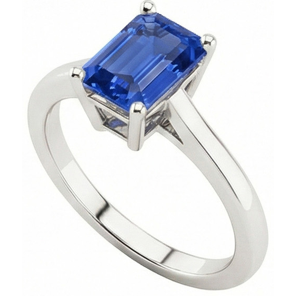 echter diamant 2Karat ring Seitenansicht