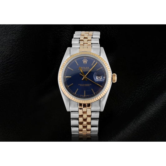 Blaues Stick-Zifferblatt Rolex