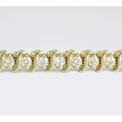 Natürlicher Diamant Designer-Schmuck – 14K Gelbgold 0,30 Karat