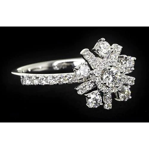 Brauch Schmuck Natürliche Runder Diamant Jubiläum Ring