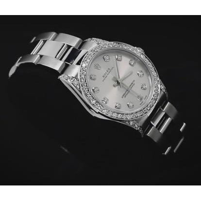 Mittelgroß NEIN Date 31 mm Uhr Edelstahl Rolex