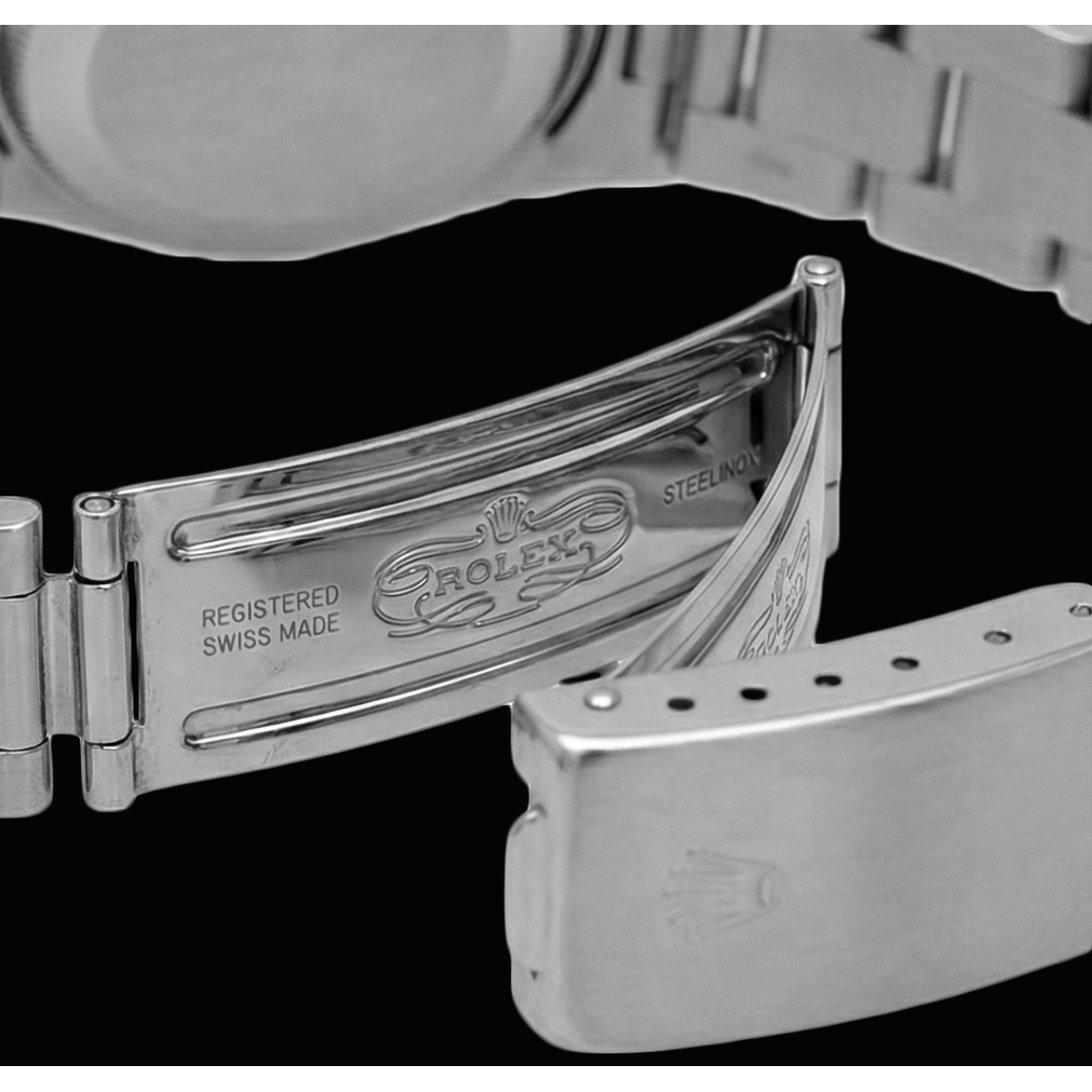 Brauch Diamant Lünette Rolex Mittelgroß NEIN Date 31 mm Uhr Edelstahl