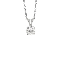 Designer-Schmuck 14 Karat Weißgold – Brillant Brillantschliff