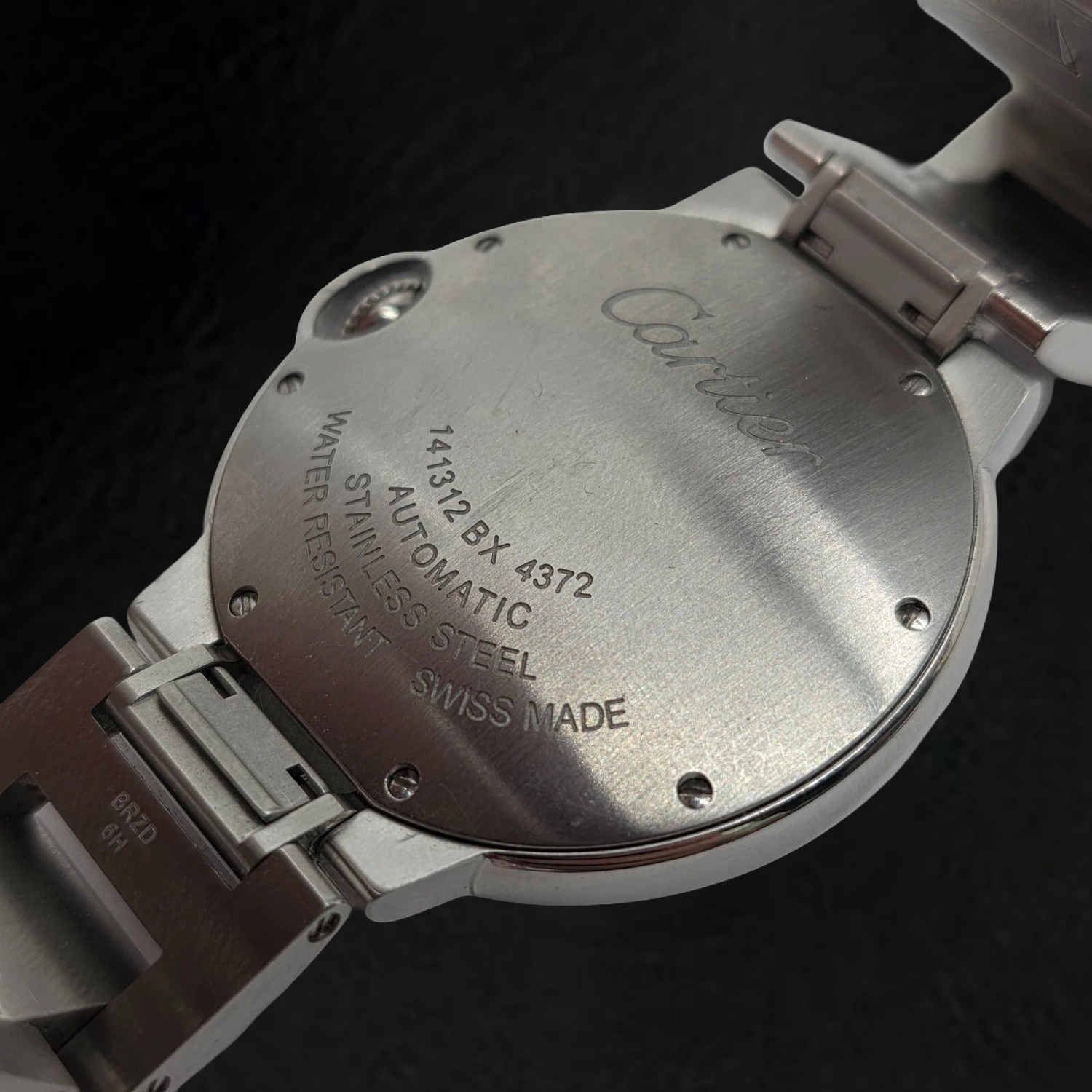 Uhr Sterling Silver mit Diamant – Profilansicht