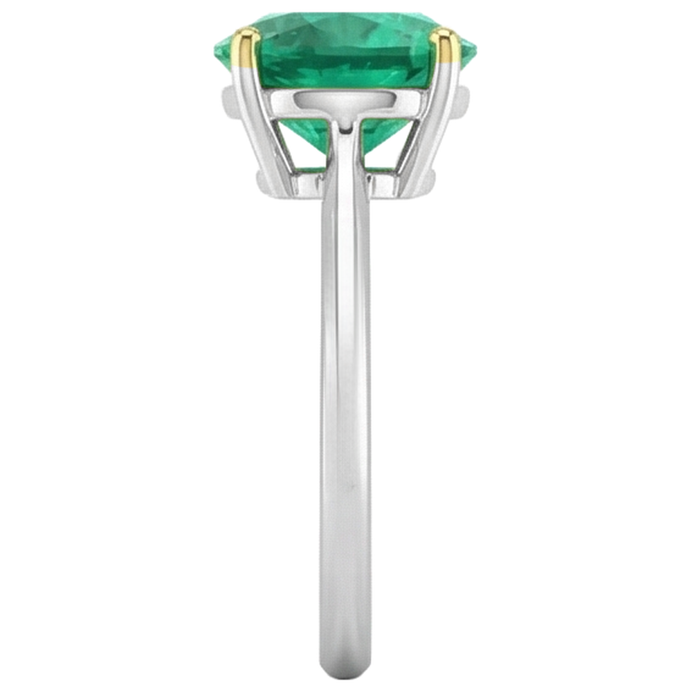 Feiner Schmuckstein-Ring 2,50 Karat – Schrägansicht