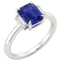 Echter Saphir Ring 2.50 Karat