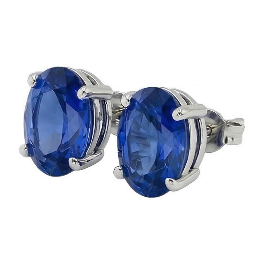 echter oval diamant 4.00Karat ohrring Detailansicht