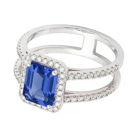 echter round diamant 3Karat ring Vorderansicht
