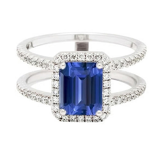 echter round diamant 3Karat ring Seitenansicht