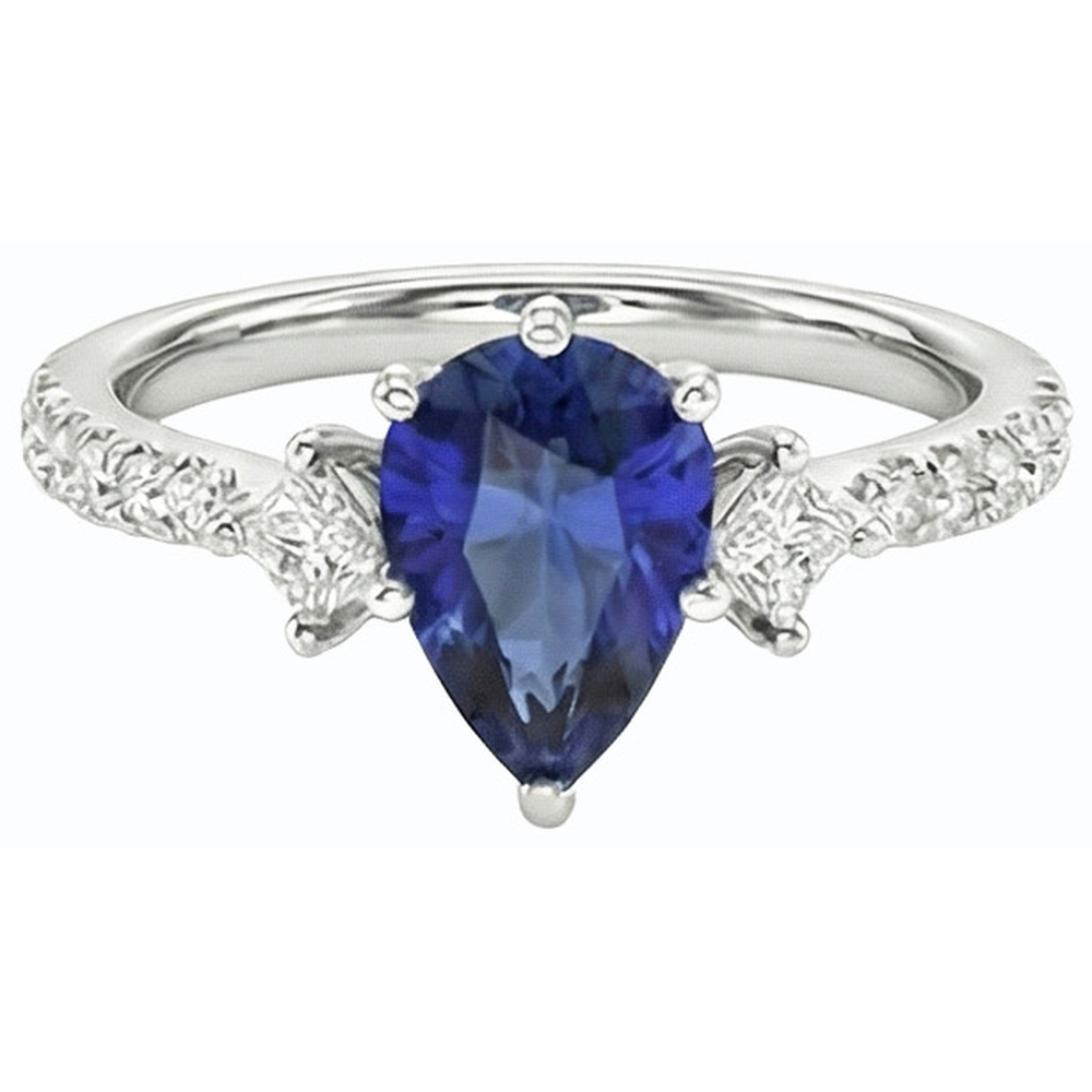 echter round diamant 2.50Karat ring Detailansicht