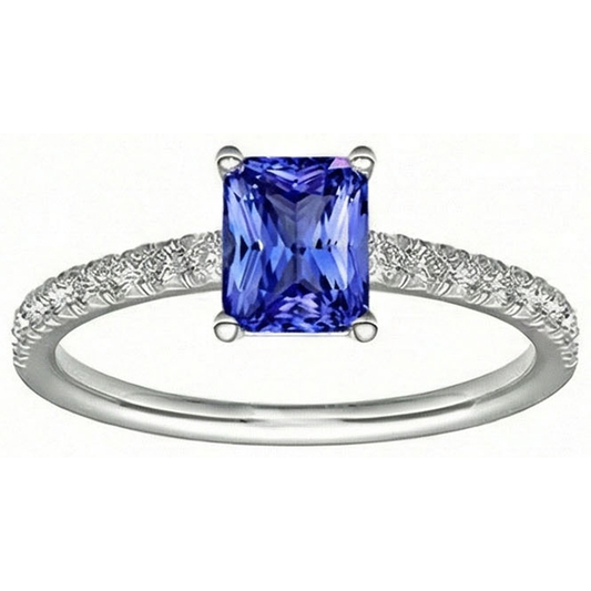 echter round diamant 3Karat ring Vorderansicht