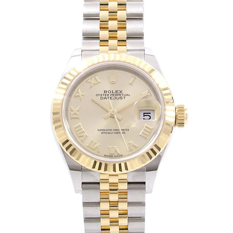 Authentischer Schmuckstein Rolex Karat Two Tone – Hauptansicht