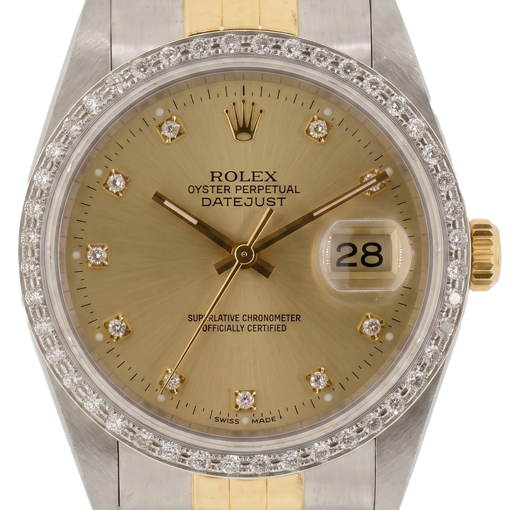 Champagner-Diamant Edler Diamant Rolex Karat – Gold