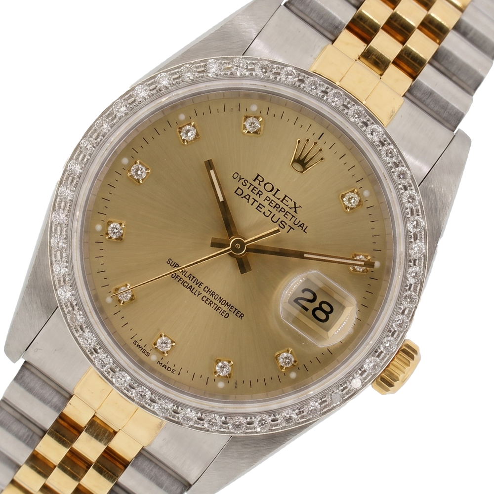 Champagner-Diamant Edler Diamant Rolex Karat – Gold