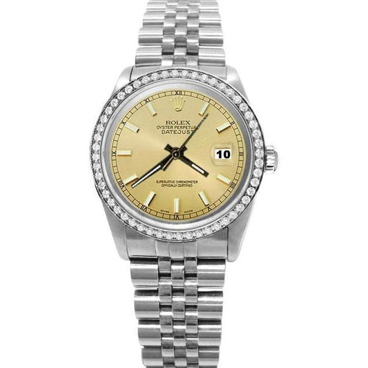 Champagner-Zifferblatt, Rolex