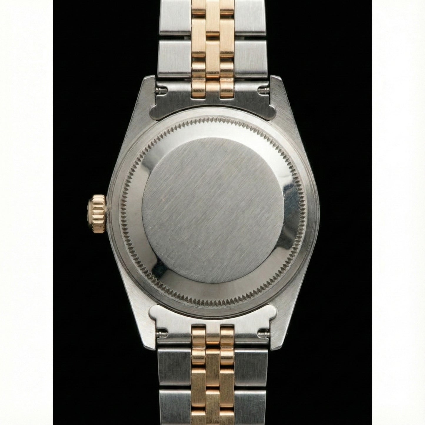 Champagnerfarbenes arabisches Zifferblatt, Edelstahl und Gelbgold, Jubilee Dame Rolex Datejust