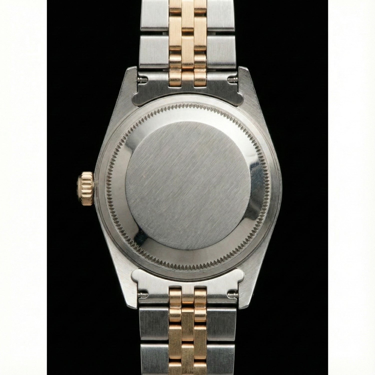 Champagnerfarbenes arabisches Zifferblatt, Edelstahl und Gelbgold, Jubilee Dame Rolex Datejust