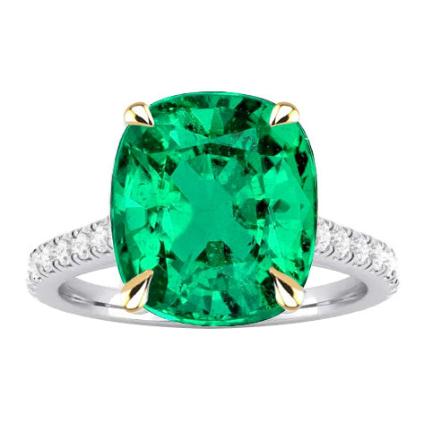 Brillanter Edelstein-Ring 4 Karat – Hauptansicht