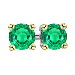 Kolumbianischer Smaragd Gemstone Earring 2 Karat F/VS1 – 14