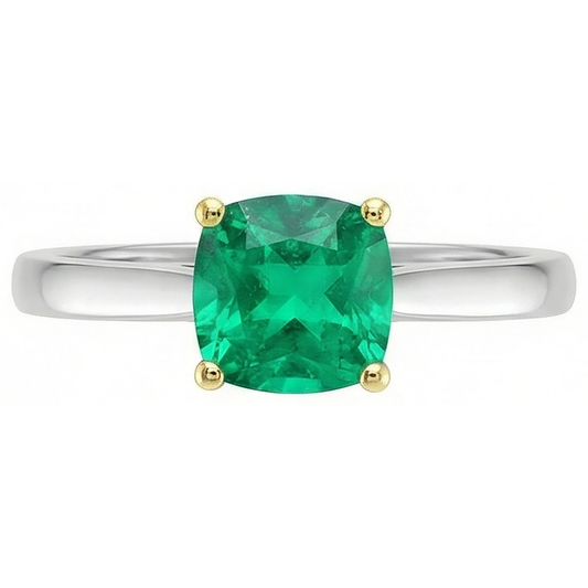 Luxuriöser Schmuckstein-Ring 2,50 Karat – Frontansicht