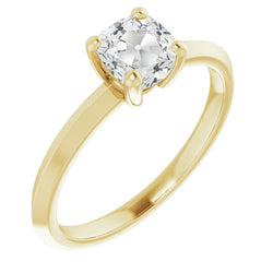 Diamant Solitär-Verlobungsring – Antik-Kissen-Schliff 3,50 Karat