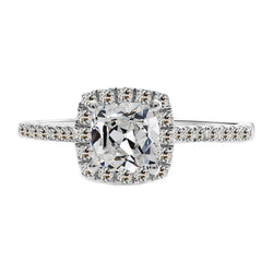 Handgefertigter Brillant Halo-Ring 3,50 Karat – HarryChadEnt