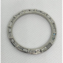 Naturreiner Baguette-Schliff Diamant Uhr – 4,50 Karat in Platin