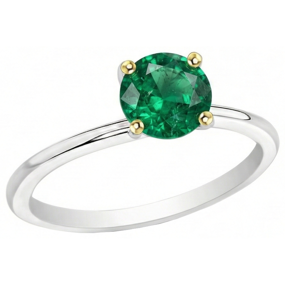 Feiner Edelstein-Ring 2 Karat – Frontansicht
