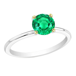 GIA-Zertifiziert Edelstein-Ring – Kolumbianischer Smaragd 2