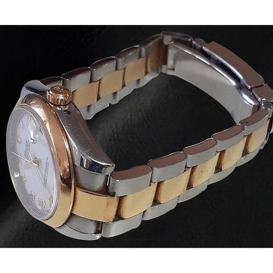 Rolex weißes römisches Zifferblatt