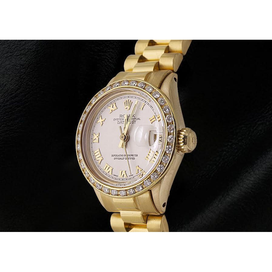 Diamant-Lünette Oyster Rolex