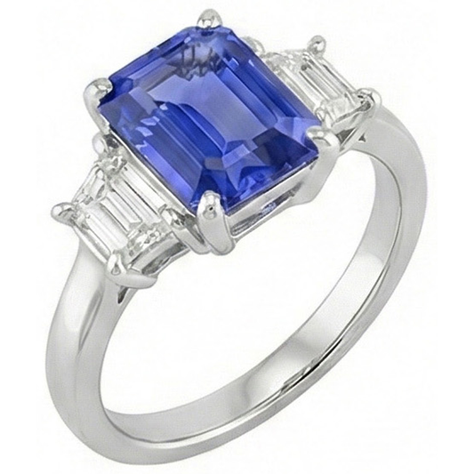 echter diamant 2.50Karat ring Vorderansicht